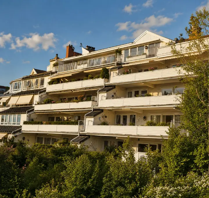 Øvre Ullern Terrasse 5 på Ullern, utviklet av Brusletto Eiendom